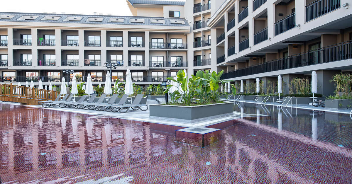 Een foto van het zwembad bij Hotel The X Belek