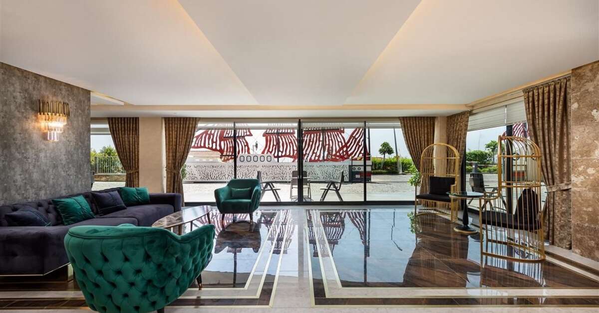 Een foto van het interieur van Elite Luxury Suite & Spa