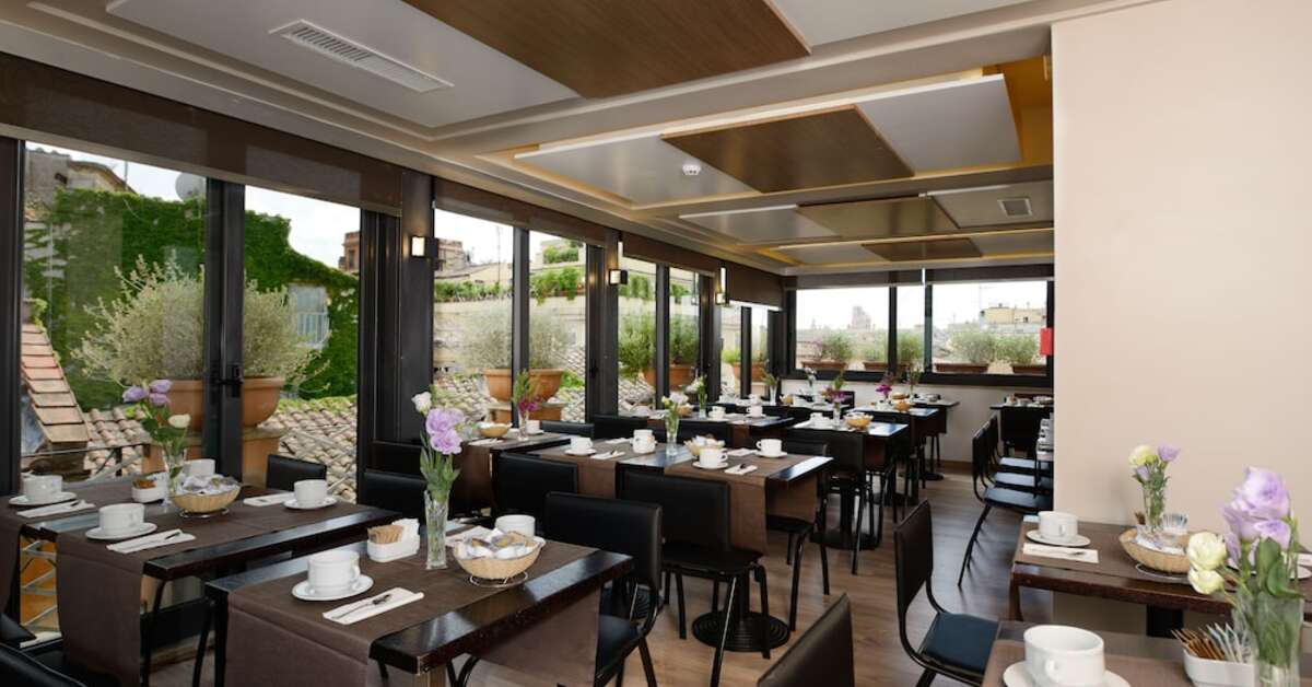Een foto van de faciliteiten bij Hotel Trevi