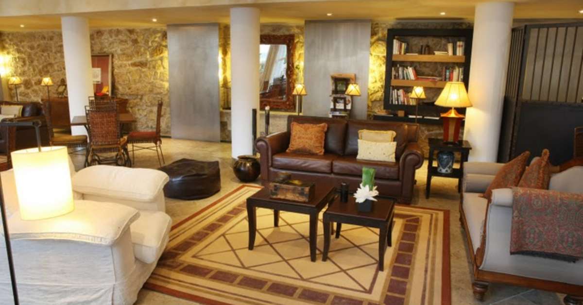 Een foto van het interieur van Hotel Lisboa Plaza