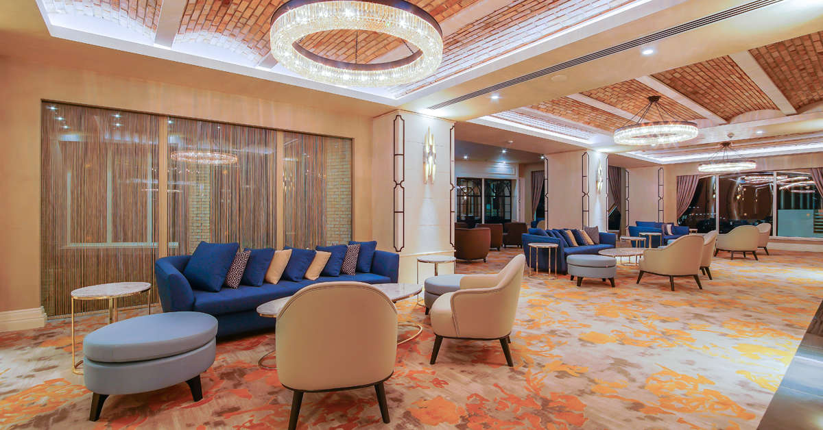 Een foto van het interieur van Limak Cyprus Deluxe Hotel