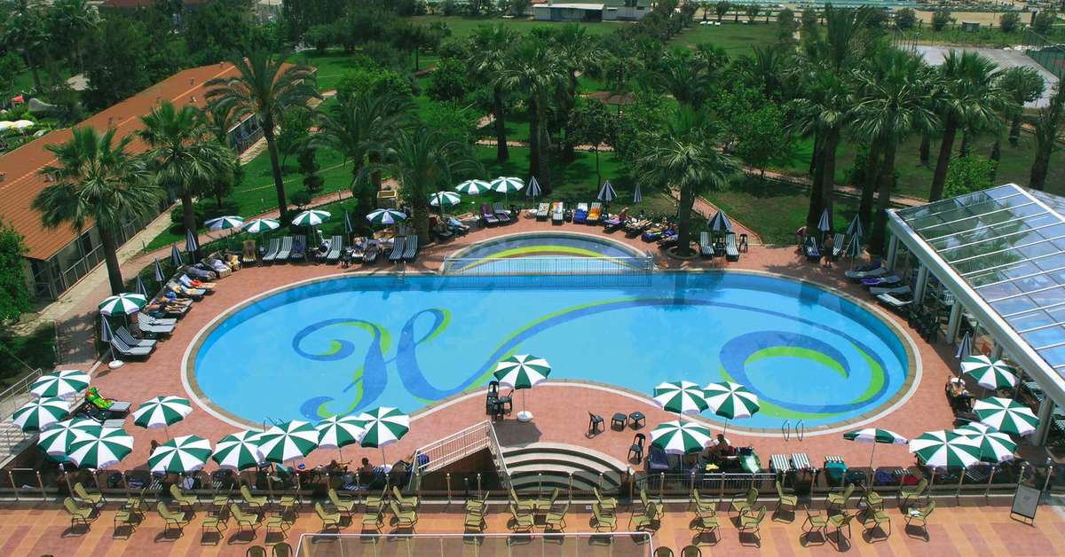 Een foto van het zwembad bij Seher Kumkoy Star Resort & Spa