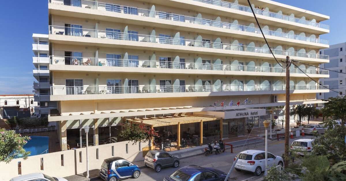 Ein Foto von einer Übersicht des Hotel Athena