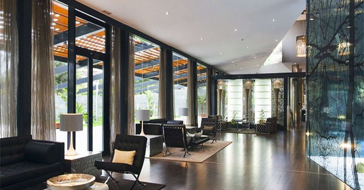 Een foto van het interieur van Eurostars Palace