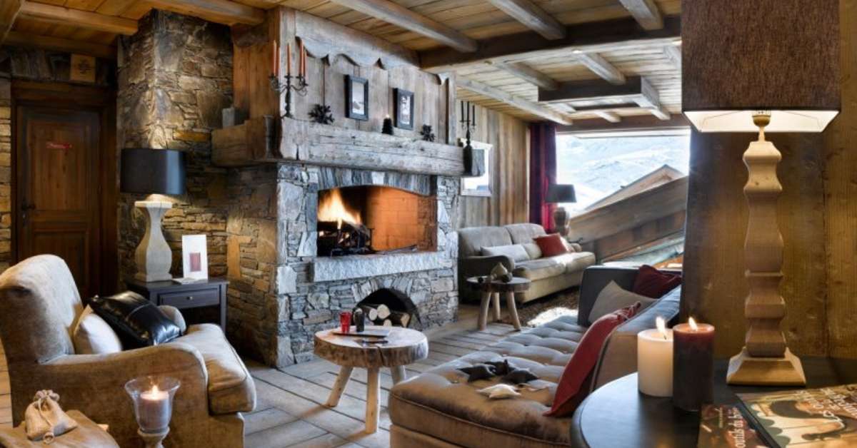Een foto van het interieur van Pierre & Vacances Residence Premium Les Alpages de Reberty