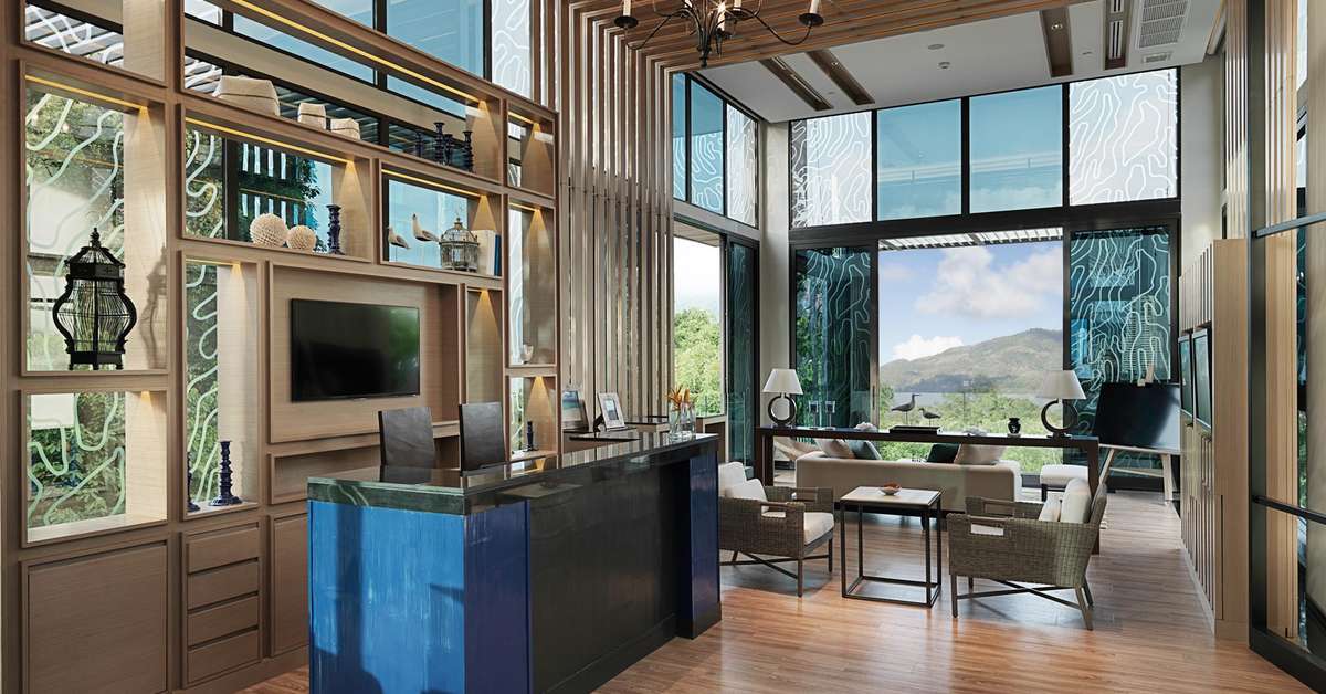 Een foto van het interieur van Amari Phuket