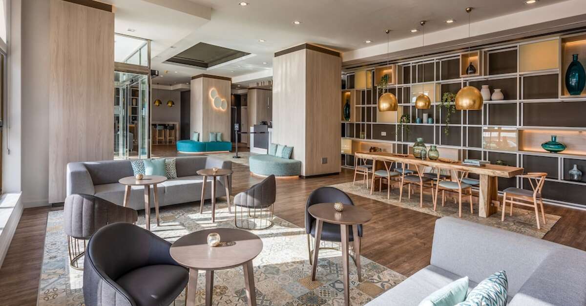 Een foto van de faciliteiten bij Hotel Cadiz Paseo del Mar