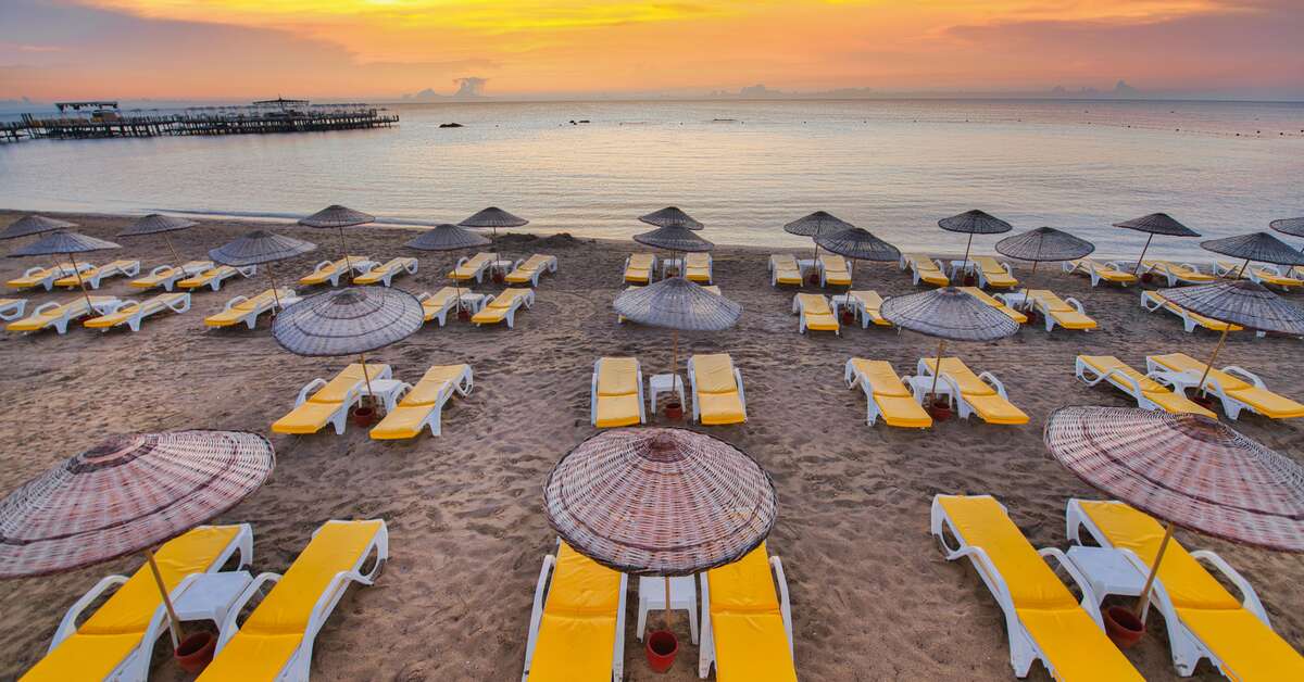 Een foto van het strand bij Salamis Bay Conti Resort