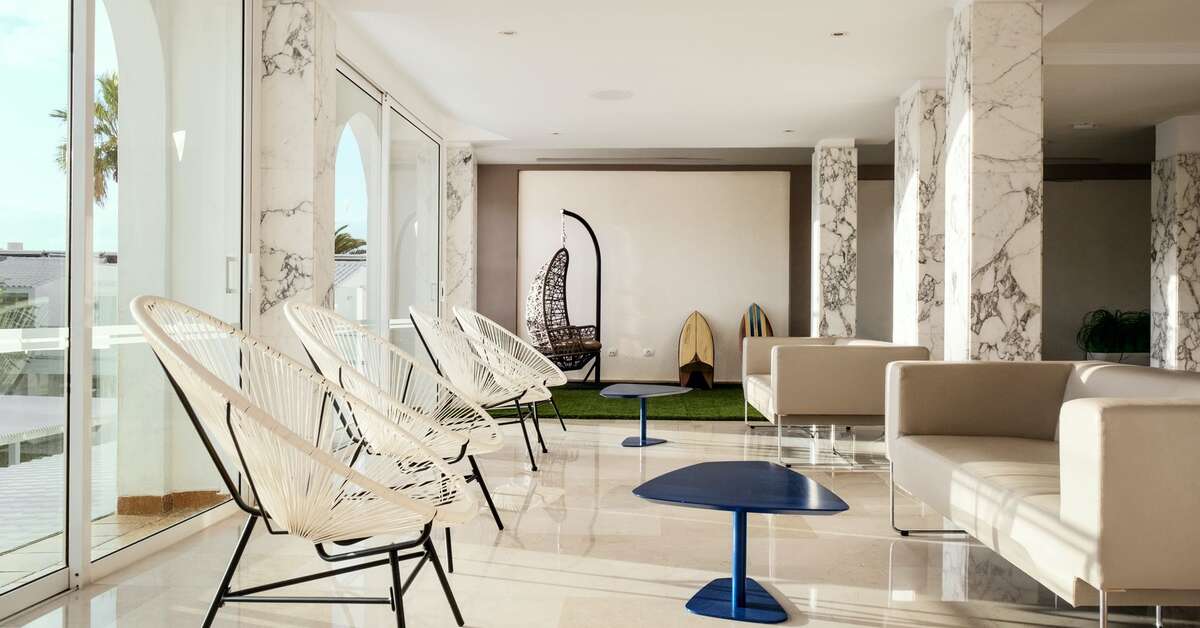 Een foto van het interieur van Playa Park Zensation