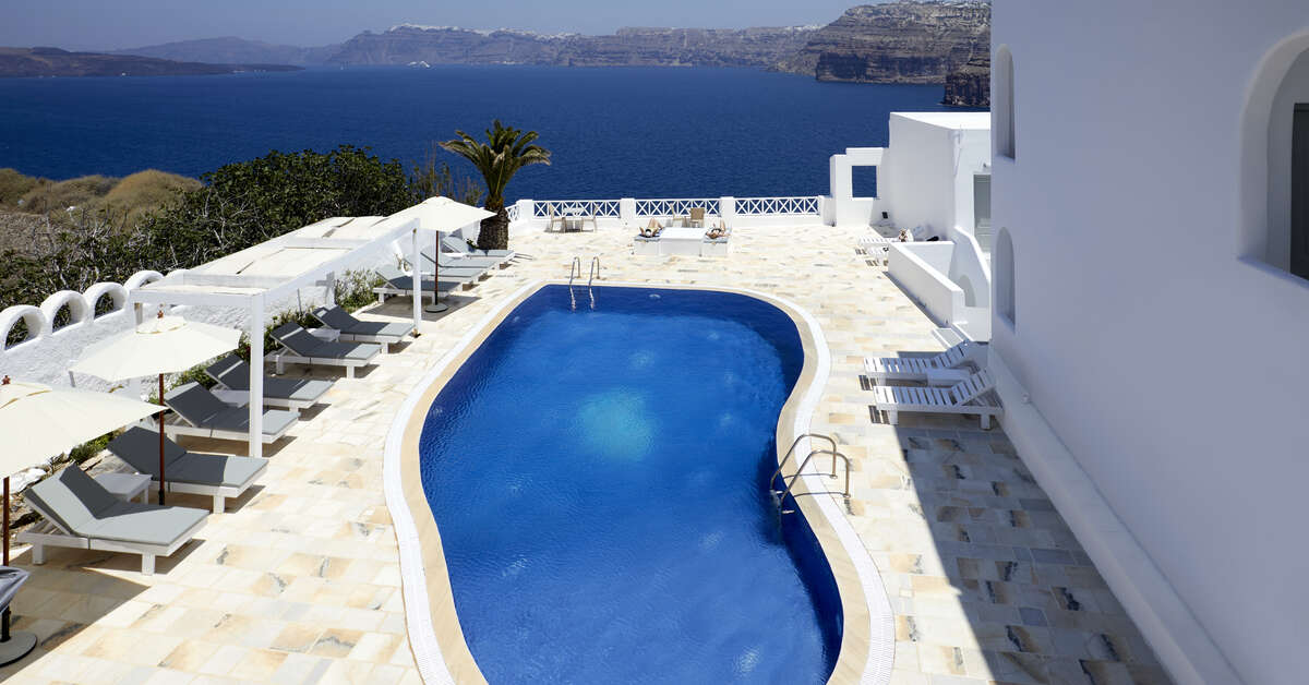 Ein Foto Santorini View Hotel