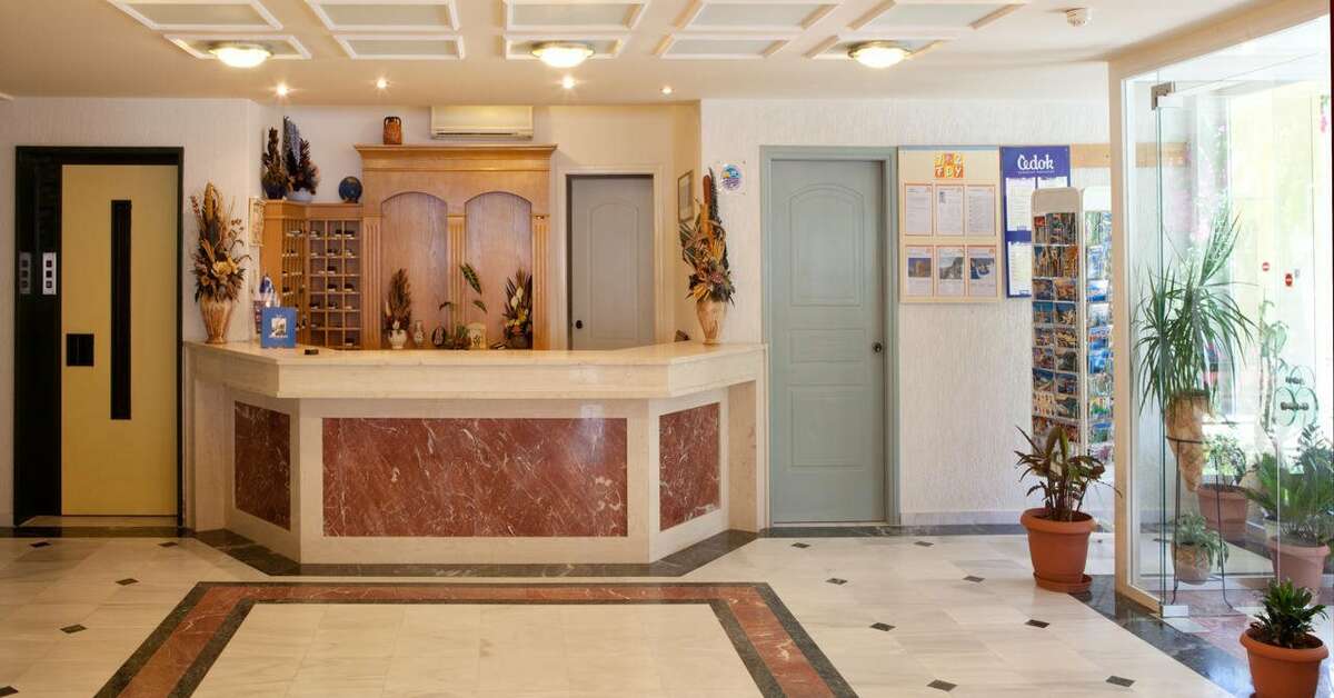 Ein Foto vom Innenbereich im Dedalos Beach Hotel