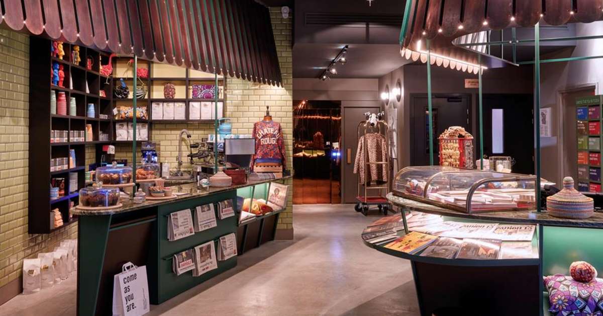 Een foto van de faciliteiten bij 25hours Hotel Terminus Nord