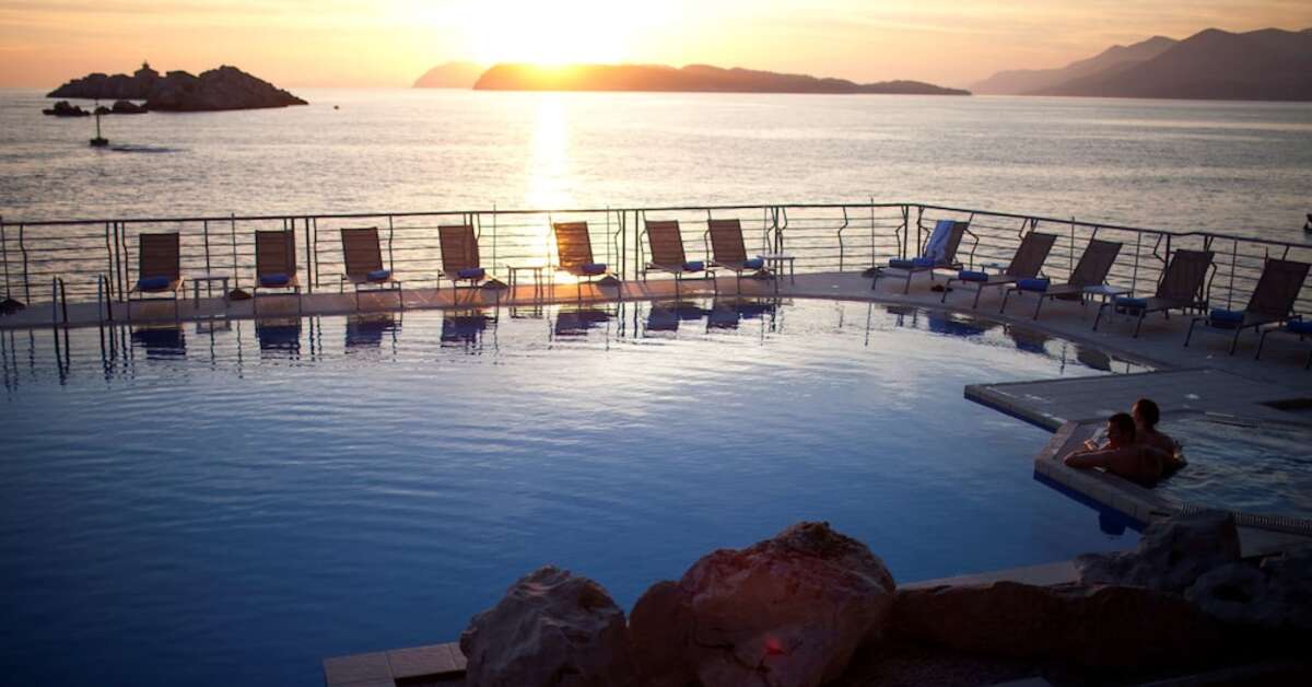 Een foto van Hotel Dubrovnik Palace