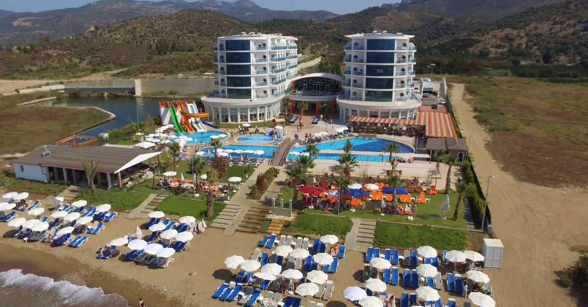 Een foto van een overzicht van Notion Kesre Beach & Spa