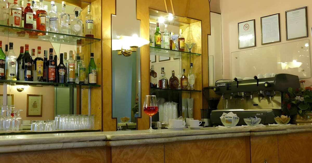 Ein Foto von den Einrichtungen im Hotel Nuovo Rebecchino