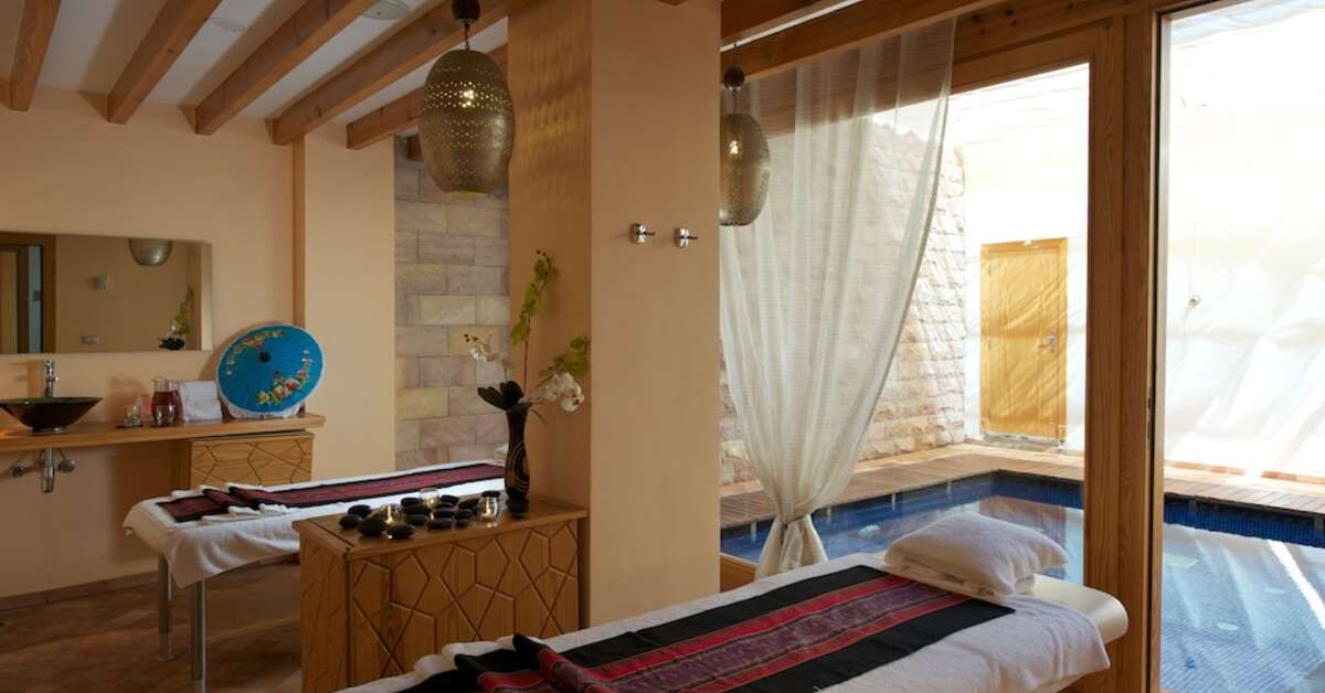 Een foto van de faciliteiten bij Fort Arabesque Resort & Spa Villas & The West Bay