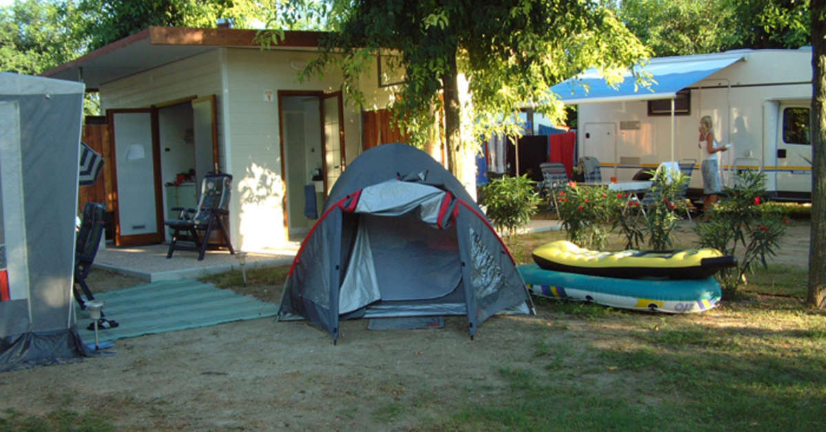 Een foto van de buitenkant van Camping Tahiti