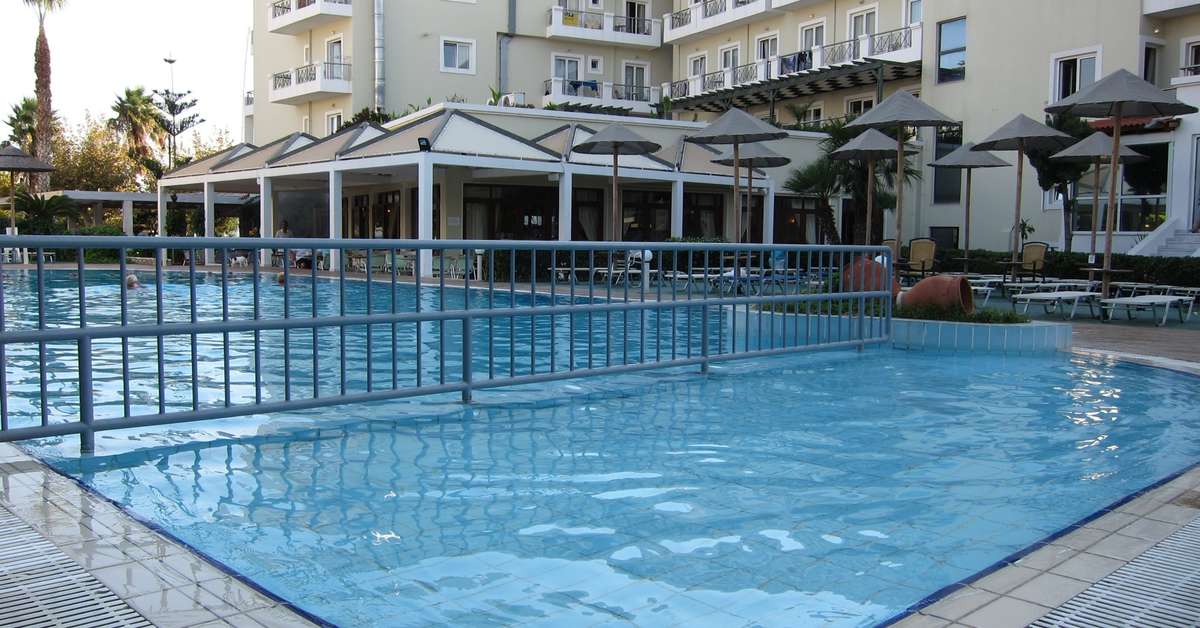 Een foto van een overzicht van Kos Divine hotel & Suites
