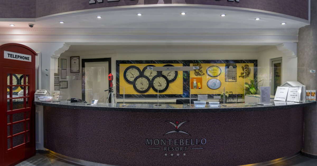 Een foto van het interieur van Montebello Resort