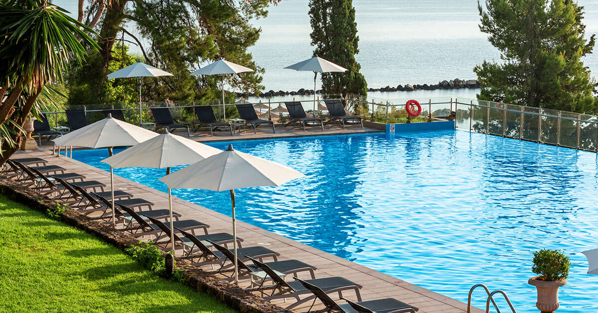 Een foto van het zwembad bij Kontokali Bay Resort & Spa