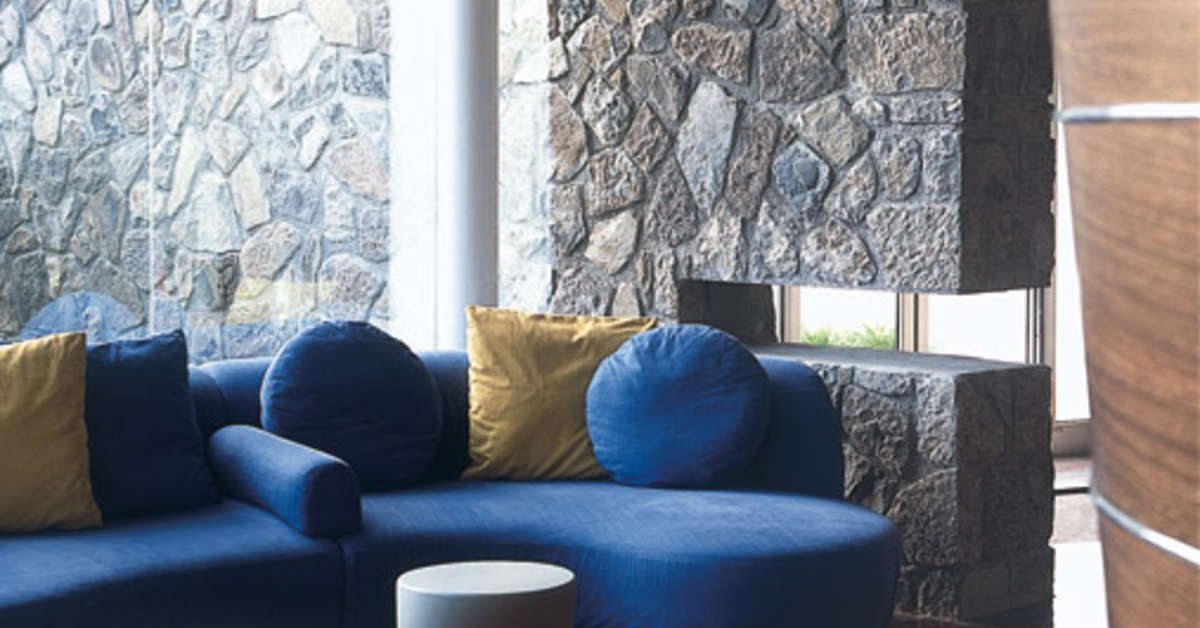 Een foto van het interieur van TH Tirrenia Green Park Resort
