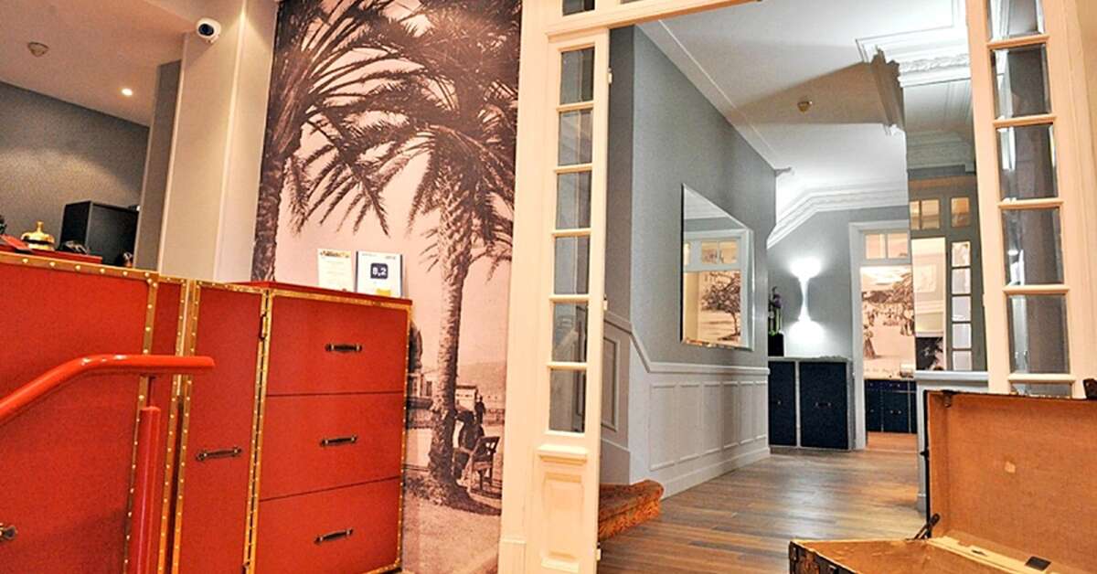 Een foto van het interieur van Nice Excelsior Hotel