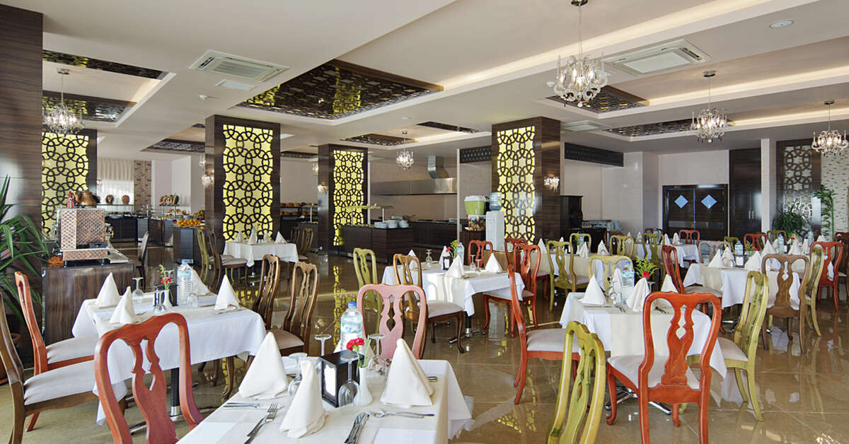 Een foto van de faciliteiten bij Hotel Justiniano Deluxe Resort