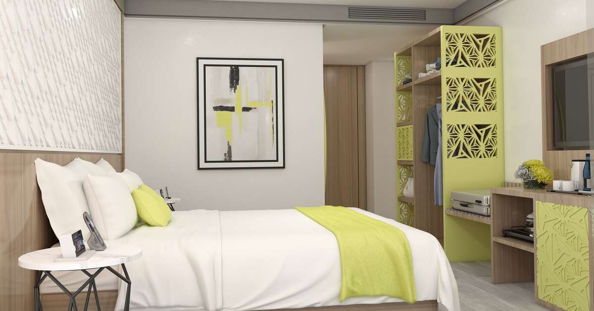 Ein Foto New hotel piscine