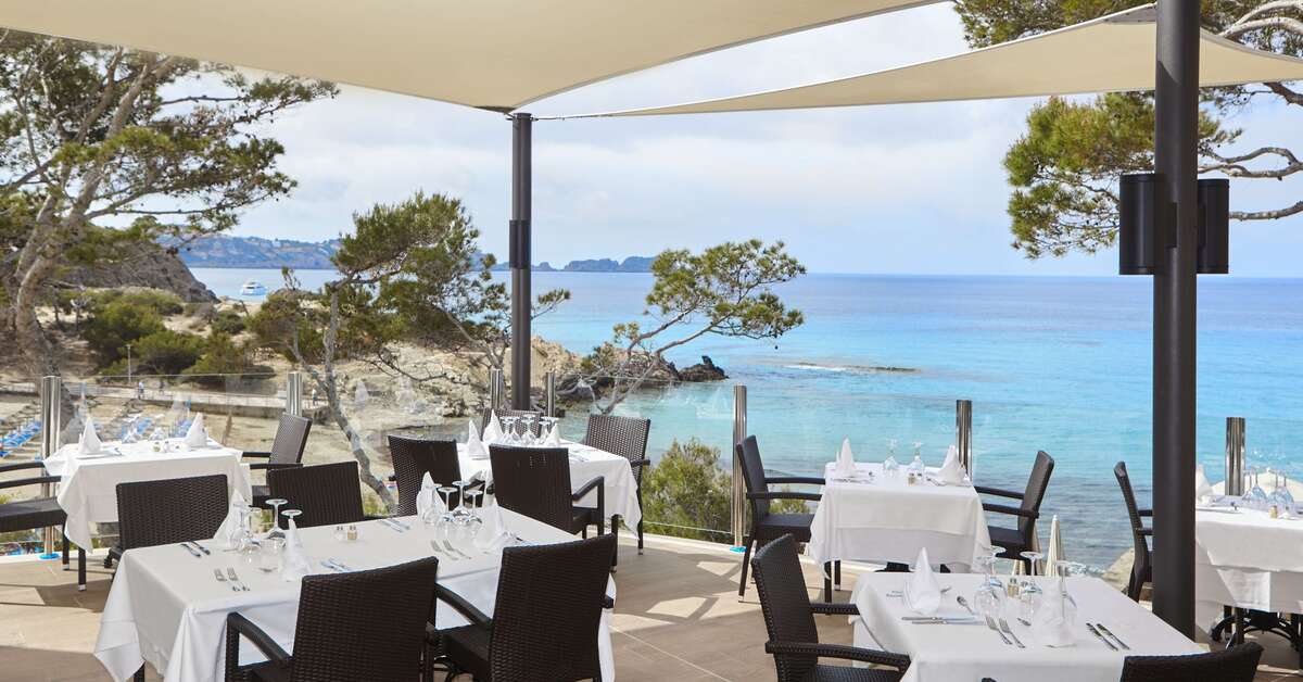 Ein Foto von der Terrasse im Universal Hotel Lido Park & Spa