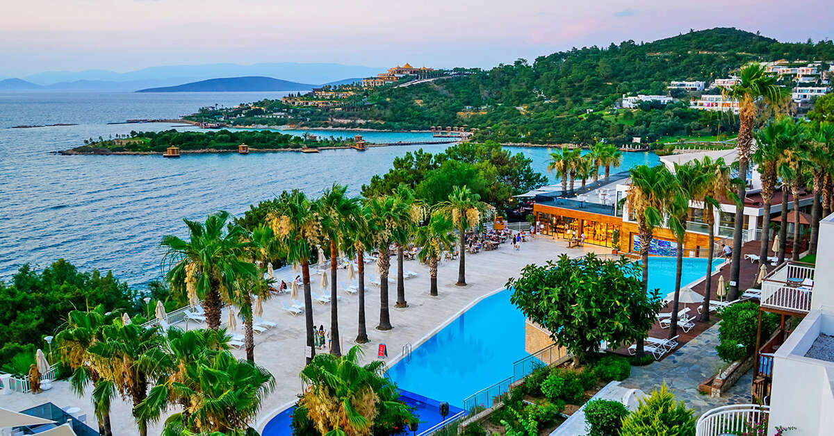 Een foto van het zwembad bij Blue Dreams Resort & Spa