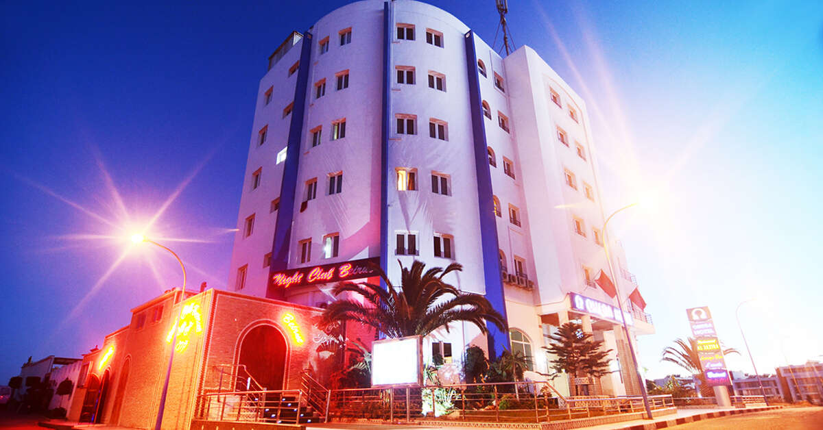 Een foto van de buitenkant van Omega Hotel Agadir