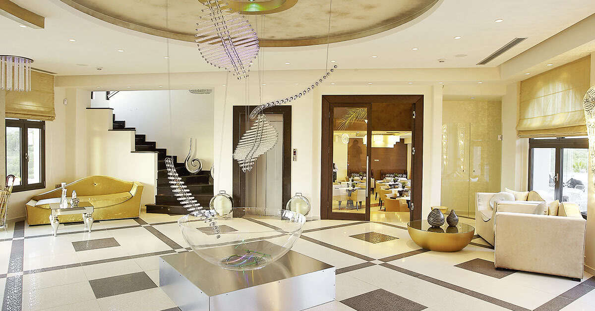 Een foto van het interieur van Sivota Diamond Spa Resort