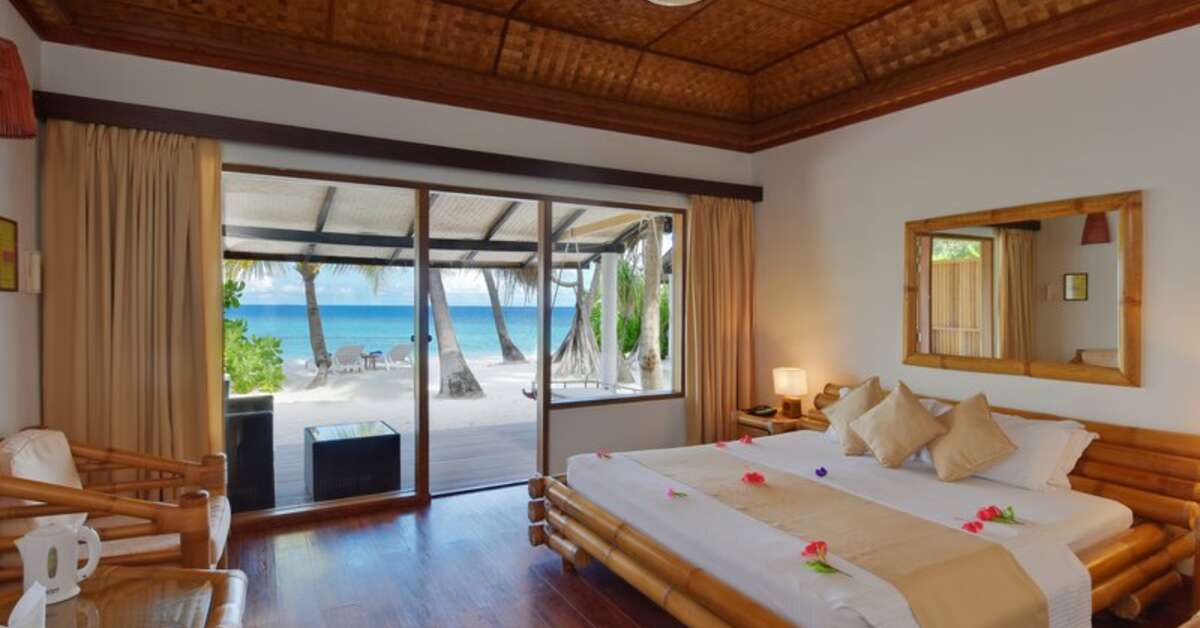 Een foto van een overzicht van Angaga Island Resort & Spa
