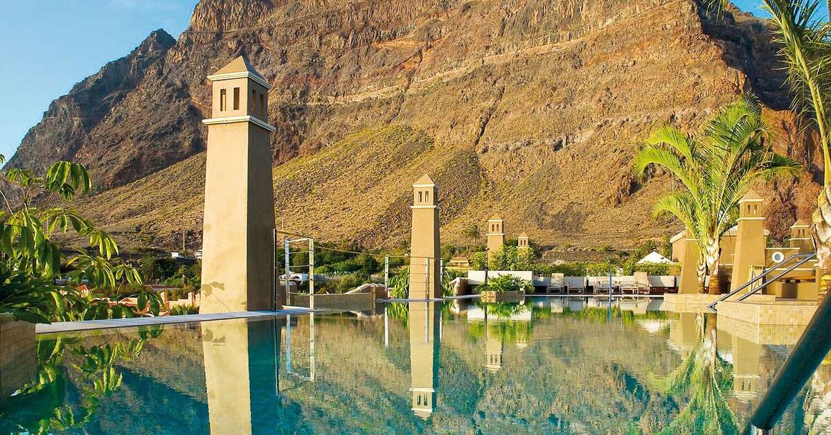 Een foto van het zwembad bij Hotel Playa Calera