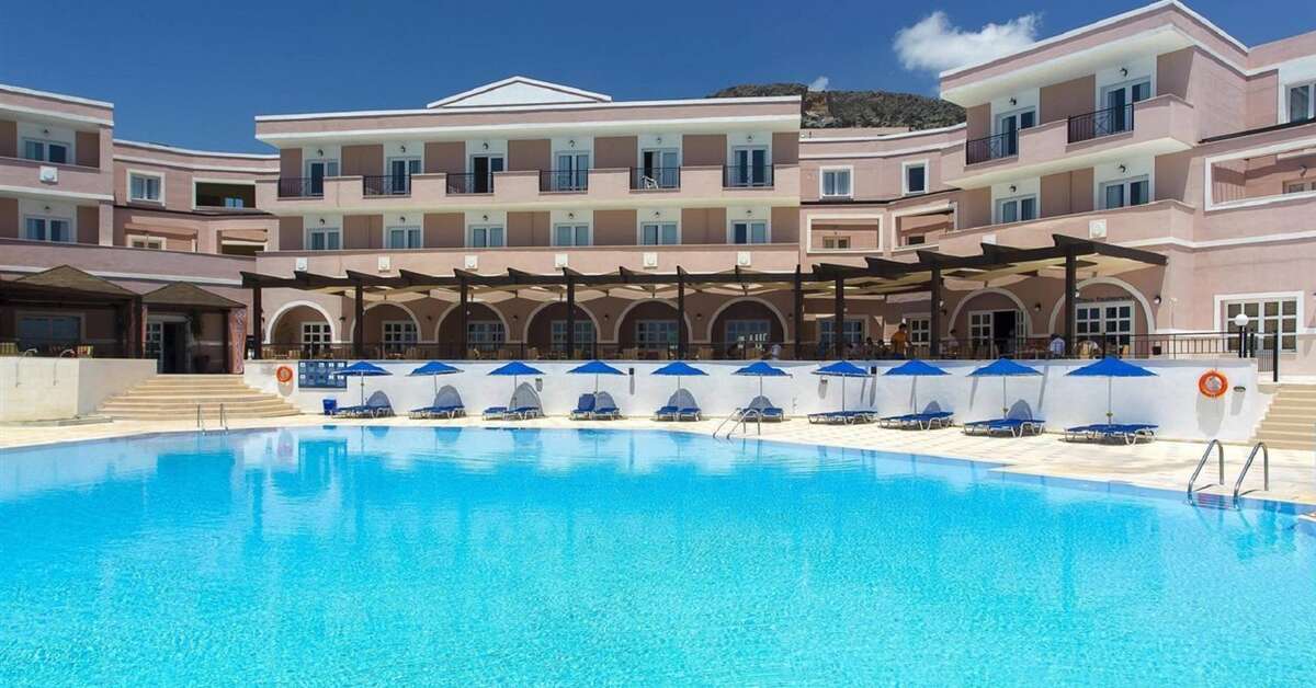 Een foto van het zwembad bij Sunshine Crete Village