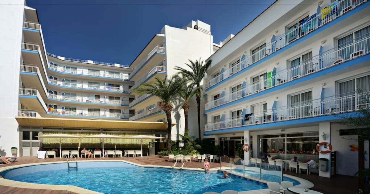 Een foto van een overzicht van Hotel Miami