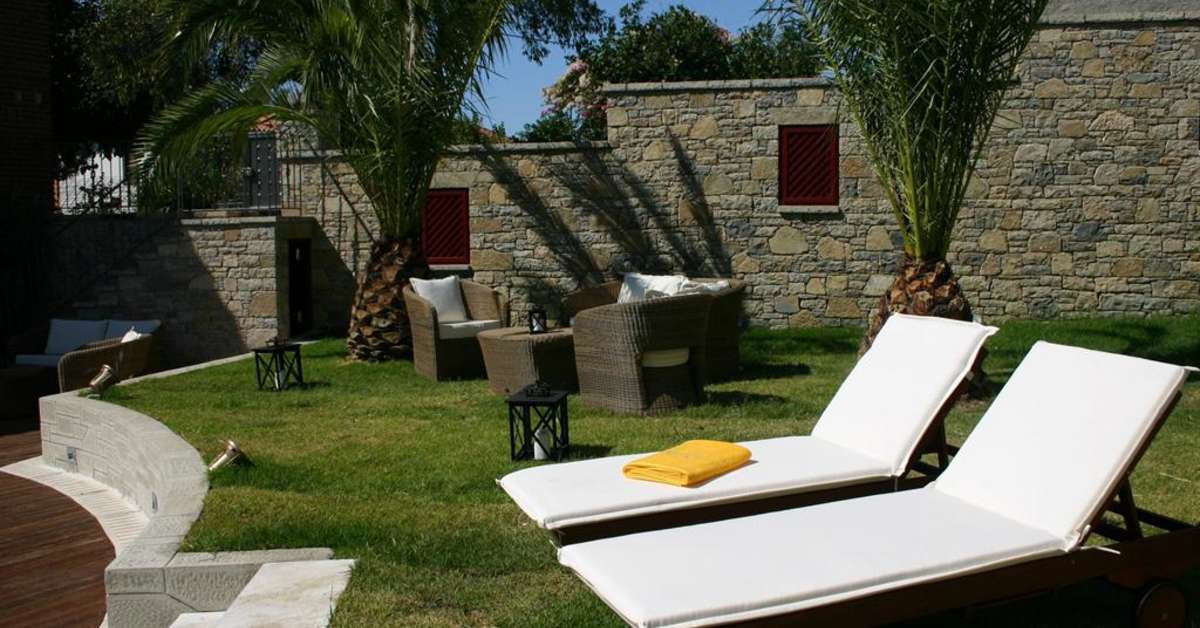 Een foto van het terras bij Sirena Residence & Spa