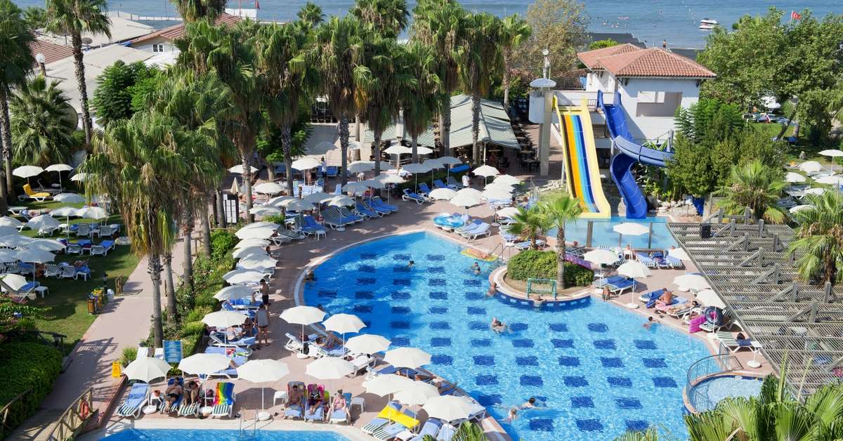 Ein Foto vom Pool im Trendy Palm Beach