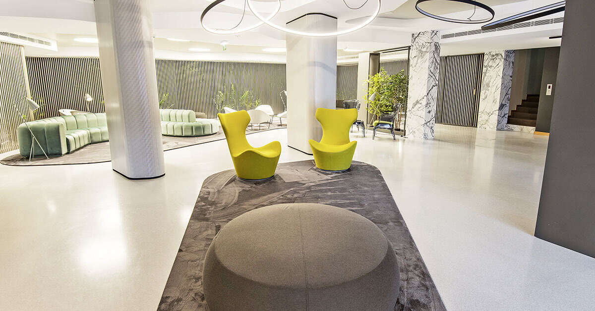 Een foto van het interieur van Azoris Angra Garden