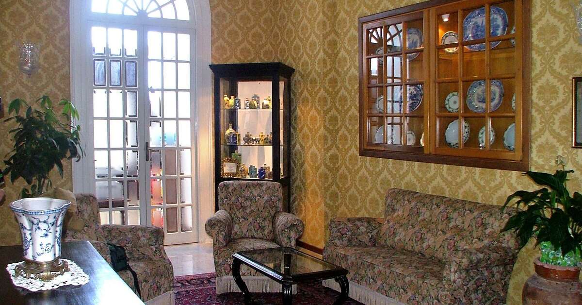 Een foto van het interieur van Excelsior Palace