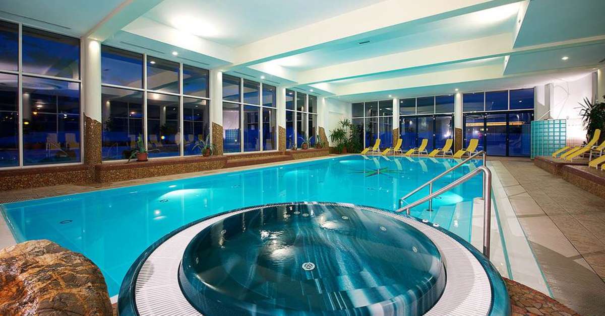 Een foto van het zwembad bij Hotel Rauriserhof