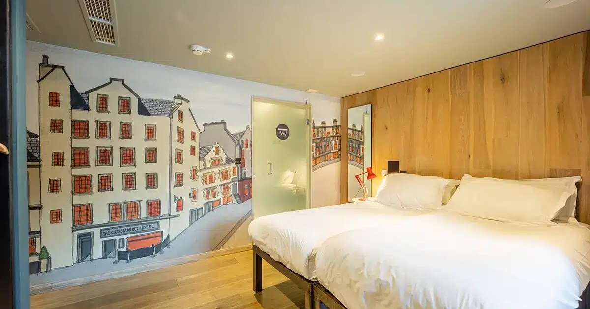 Een foto van The Grassmarket Hotel