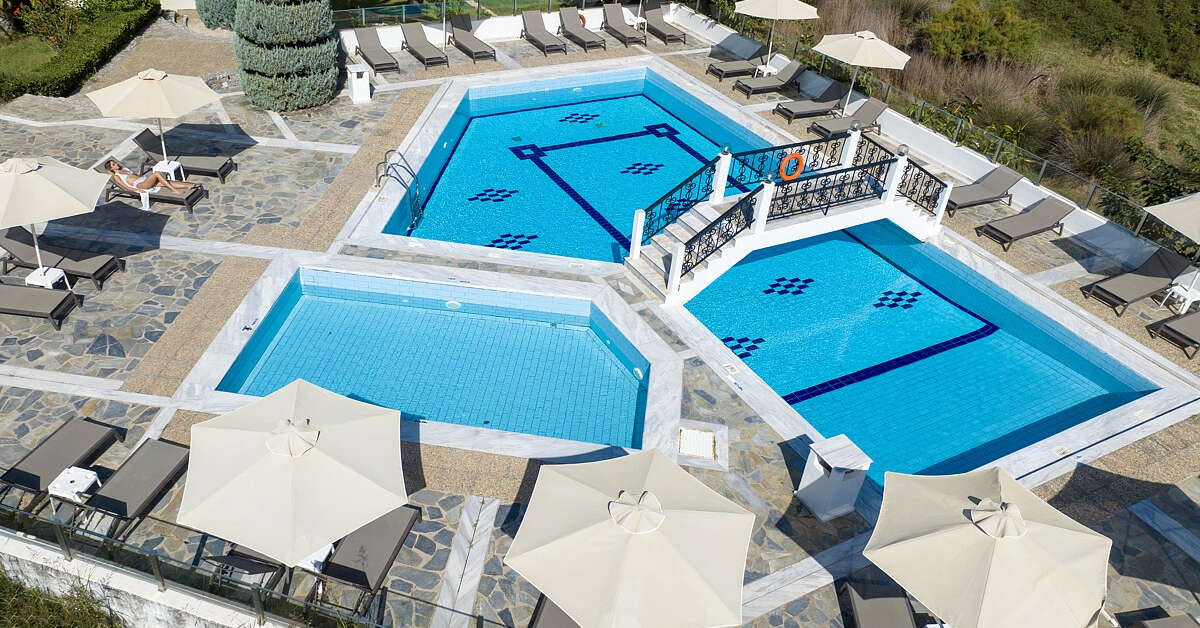 Een foto van het zwembad bij Hotel Vantaris Garden