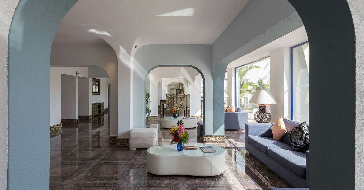 Een foto van het interieur van Grand Muthu Oura View Beach Club