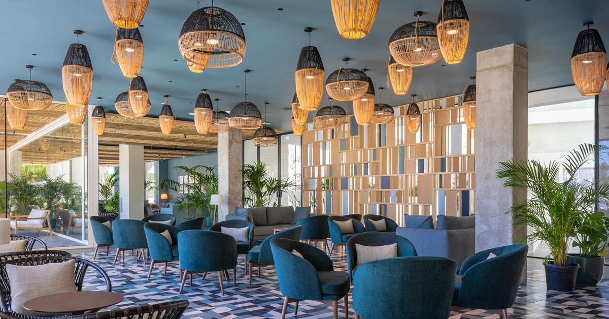 Een foto van het interieur van Atzavara Hotel & Spa