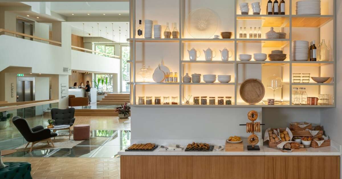Een foto van het interieur van Coco-Mat Athens BC Hotel