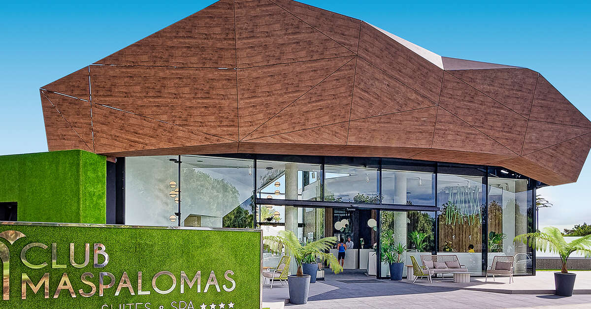 Ein Foto von der Außenansicht des Club Maspalomas Suites & Spa