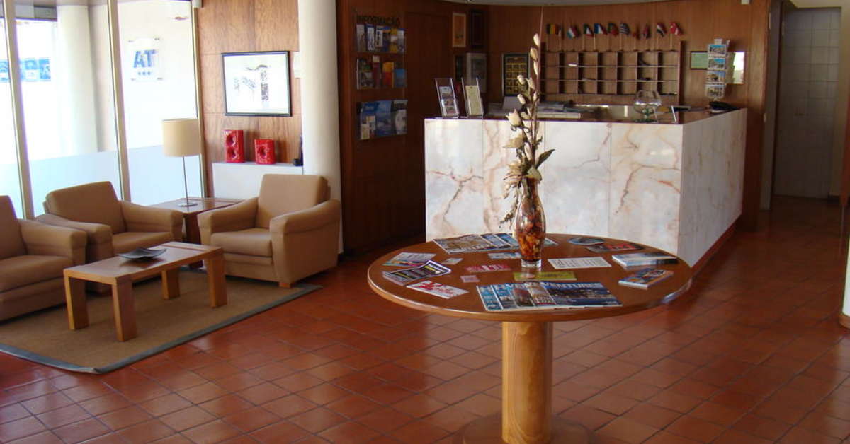 Een foto van het interieur van Appartementen Clube Pinhal da Foz