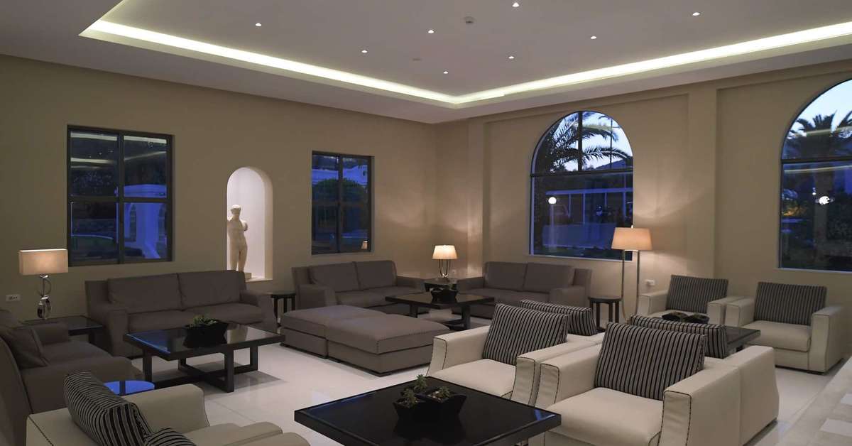 Een foto van het interieur van Lindos Village Resort & Spa