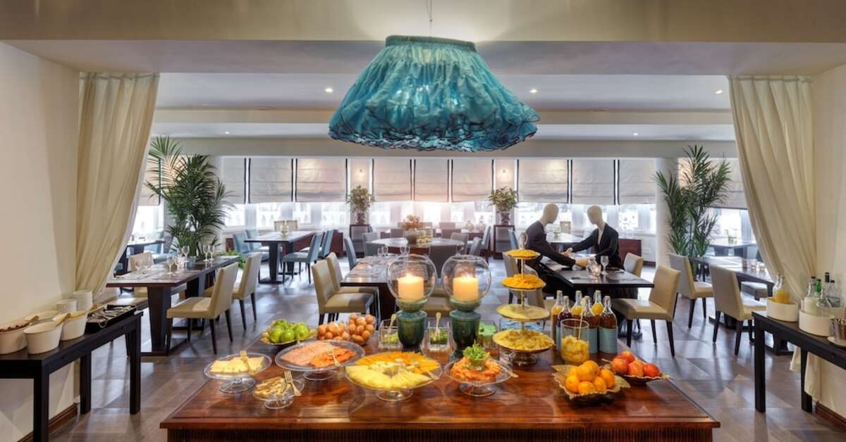 Een foto van de faciliteiten bij Hotel Inglaterra